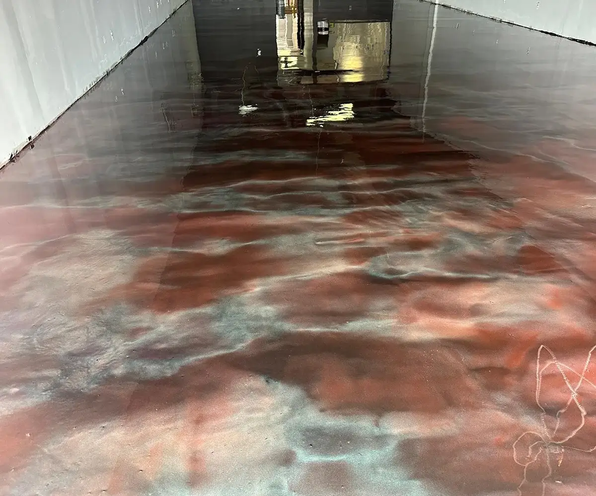 Metallic Flooring