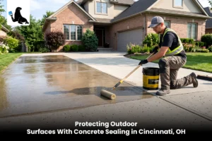 Outdoor Surfaces with Concrete Sealing in Cincinnati